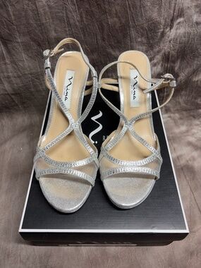 Nina Brand Rhinestone Heels
